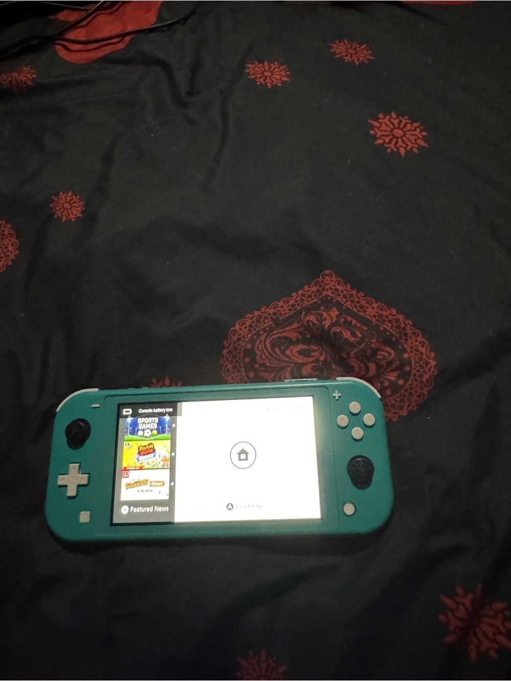 Nintendo Switch Lite Teal Handheld Gaming Console